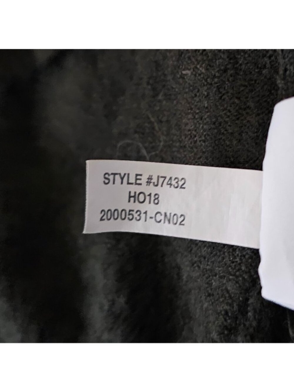 J. Crew Gray 100% Merino Wool Quarter Zip Long Sleeve Pullover Sweater Sz Large - Picture 10 of 13